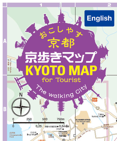 travel map kyoto