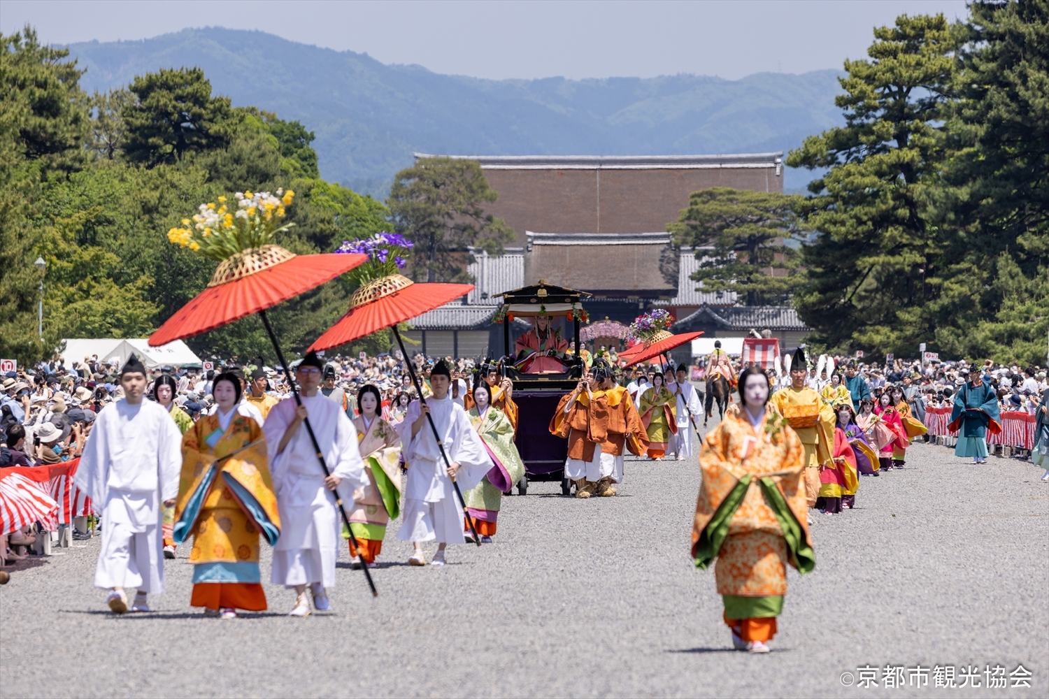 The Aoi Matsuri festival procession Sales information: Parade Viewing ...