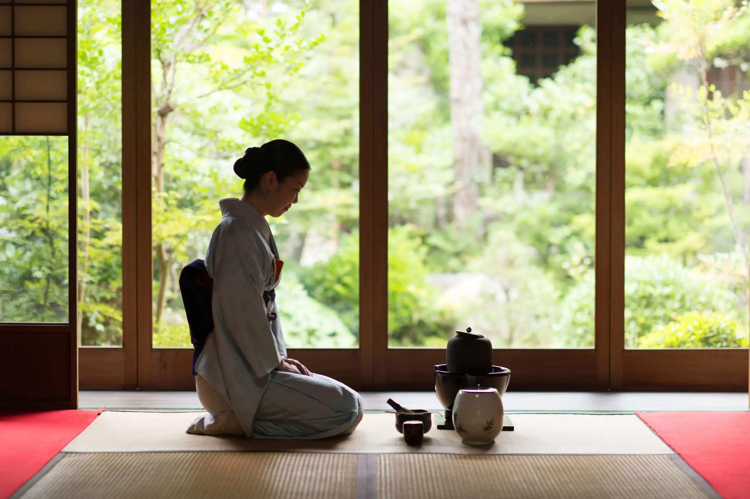 山茶花茶道