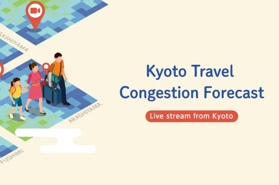 Pronóstico de congestión de tráfico en Kioto: transmisión en directo desde Kioto