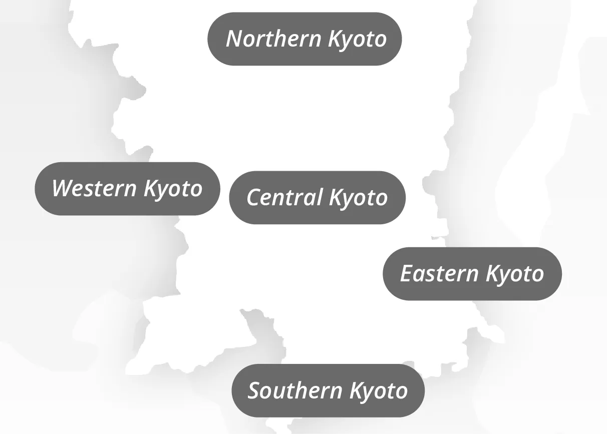 Kyoto Area Map