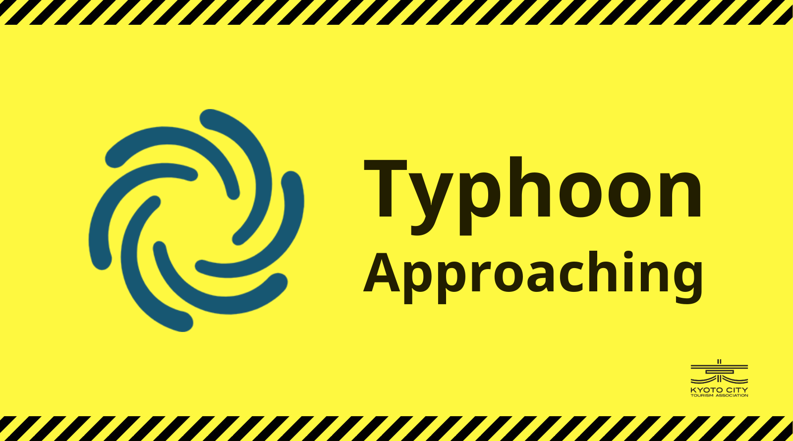Regarding the approach of Typhoon no. 10