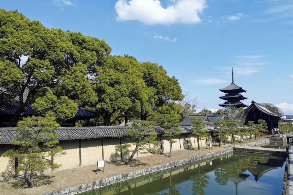 京都東寺的五層木塔
