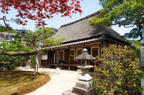 Historic residence at the Former Retreat of Iwakura Tomomi in Kyoto