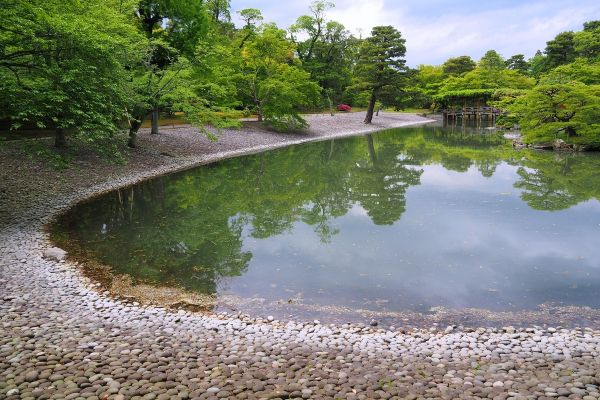 Garden at Kyoto Sento Imperial Palace